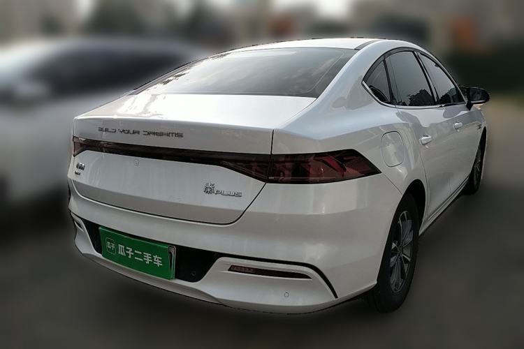 Used BYD Qin PLUS 2023 Champion Edition DM-i 55KM Leading Model Rear Right 45 Deg