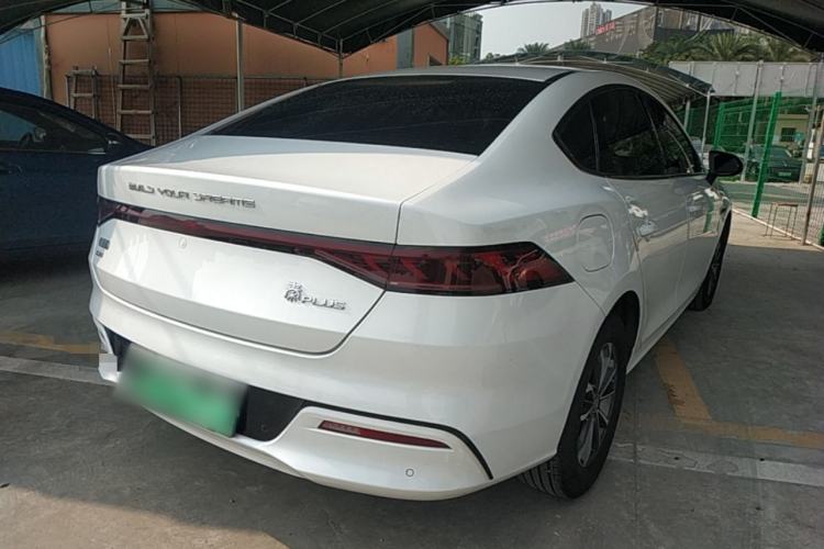 Used BYD Qin PLUS 2023 Champion Edition DM-i 55KM Leading Model Rear Right 45 Deg