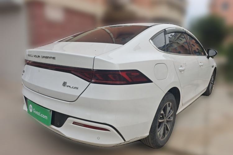 Used BYD Qin PLUS 2023 Champion Edition DM-i 55KM Leading Model Rear Right 45 Deg
