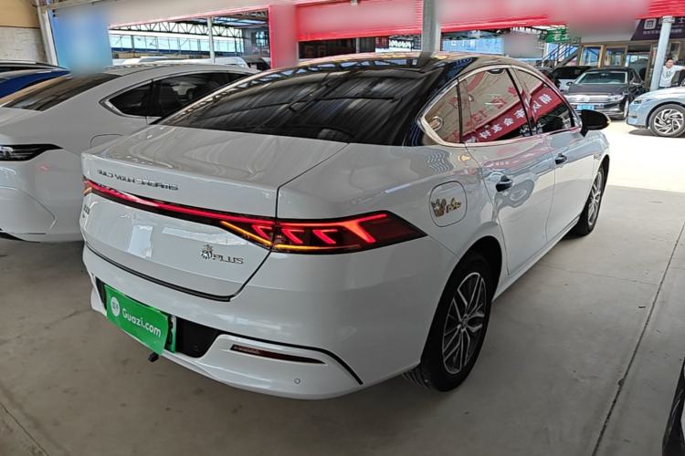 Used BYD Qin PLUS 2023 Champion Edition EV 420KM Superior Model Rear Right 45 Deg