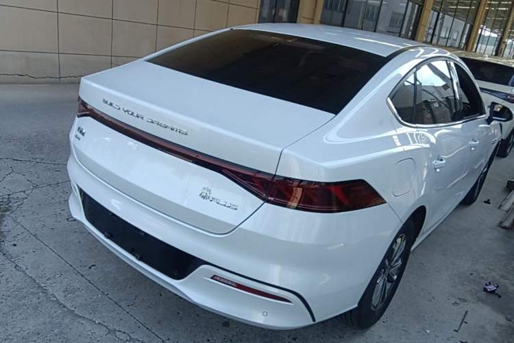 Used BYD Qin PLUS 2023 Champion Edition DM-i 55KM Leading Model Rear Right 45 Deg