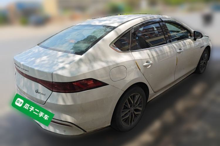Used BYD Qin PLUS 2023 Champion Edition EV 510KM Leading Model Rear Right 45 Deg