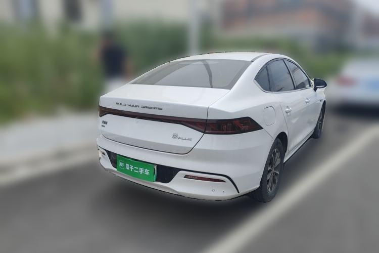Used BYD Qin PLUS 2023 Champion Edition DM-i 55KM Leading Model Rear Right 45 Deg