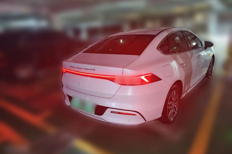 Used BYD Qin PLUS 2023 Champion Edition EV 420KM Superior Model Rear Right 45 Deg