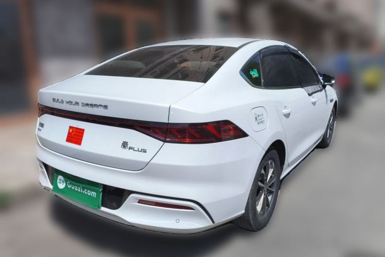Used BYD Qin PLUS 2023 Champion Edition DM-i 55KM Leading Model Rear Right 45 Deg