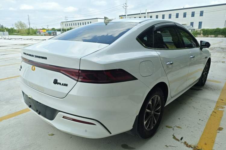 Used BYD Qin PLUS 2023 Champion Edition DM-i 55KM Leading Model Rear Right 45 Deg