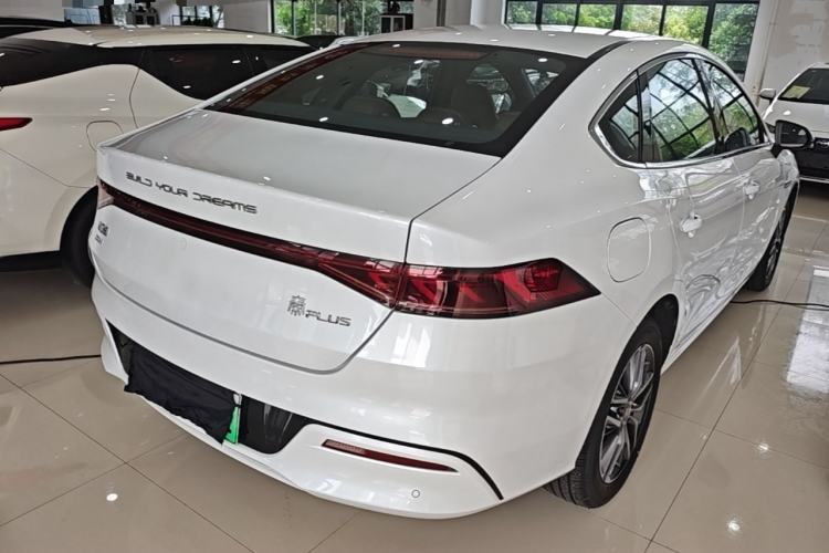 Used BYD Qin PLUS 2023 Champion Edition DM-i 120KM Beyond Model Rear Right 45 Deg