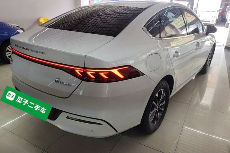 Used BYD Qin PLUS 2023 Champion Edition DM-i 55KM Leading Model Rear Right 45 Deg