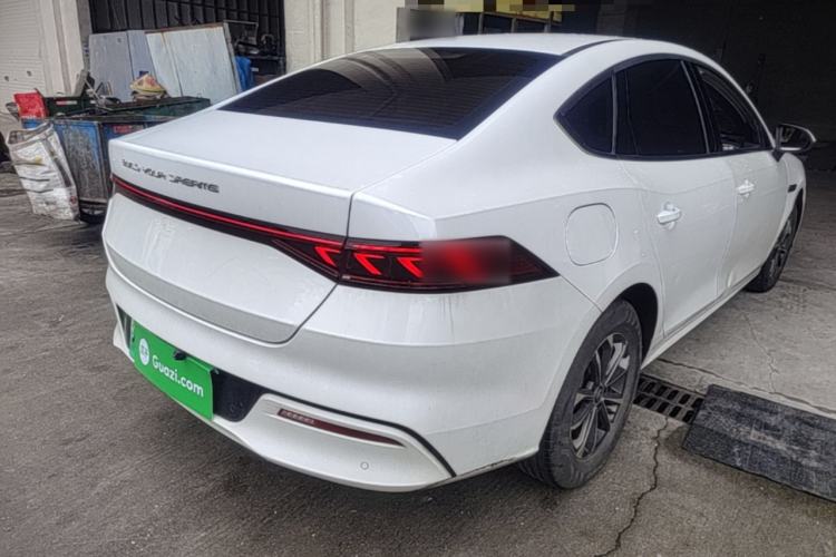 Used BYD Qin PLUS 2023 Champion Edition DM-i 55KM Leading Model Rear Right 45 Deg