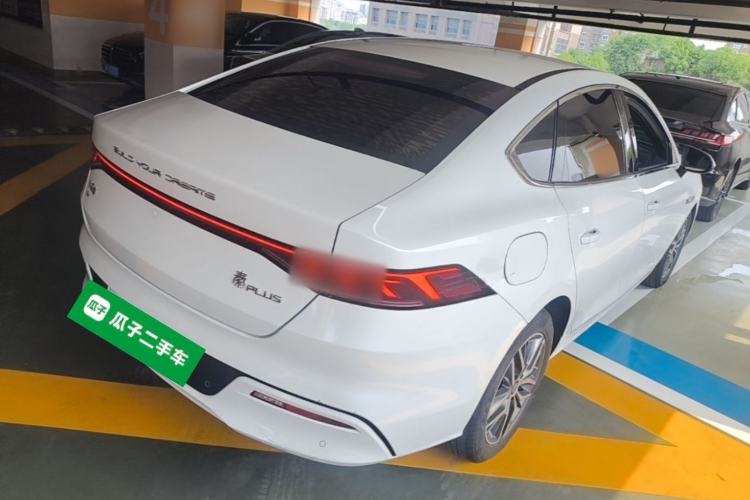 Used BYD Qin PLUS 2023 Champion Edition EV 420KM Leading Model Rear Right 45 Deg