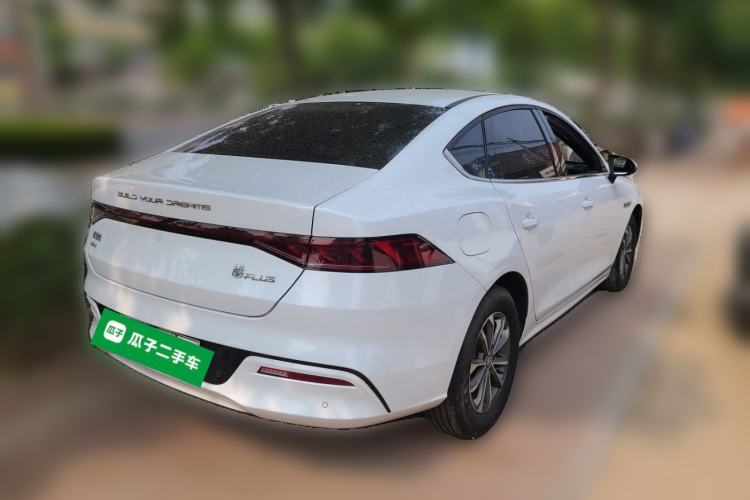Used BYD Qin PLUS 2023 Champion Edition DM-i 55KM Leading Model Rear Right 45 Deg