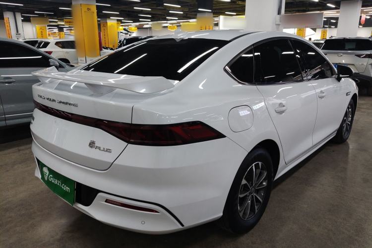 Used BYD Qin PLUS 2023 Champion Edition DM-i 55KM Leading Model Rear Right 45 Deg