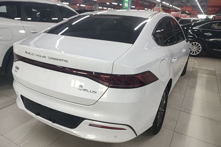 Used BYD Qin PLUS 2023 Champion Edition DM-i 55KM Leading Model Rear Right 45 Deg