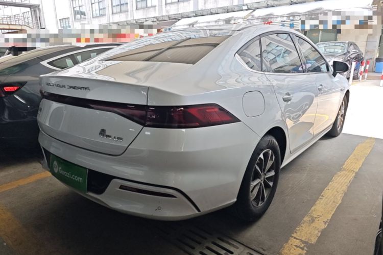 Used BYD Qin PLUS 2023 Champion Edition DM-i 55KM Leading Model Rear Right 45 Deg