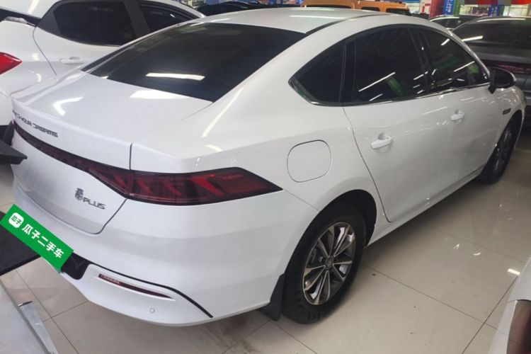 Used BYD Qin PLUS 2023 Champion Edition DM-i 55KM Leading Model Rear Right 45 Deg