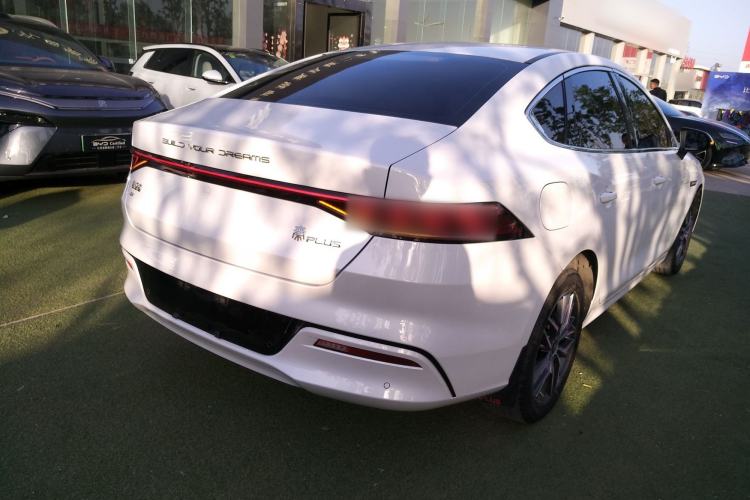 Used BYD Qin PLUS 2023 Champion Edition EV 420KM Superior Model Rear Right 45 Deg