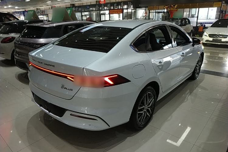 Used BYD Qin PLUS 2023 Champion Edition EV 420KM Leading Model Rear Right 45 Deg