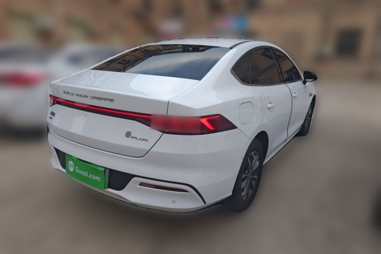Used BYD Qin PLUS 2023 Champion Edition DM-i 55KM Leading Model Rear Right 45 Deg