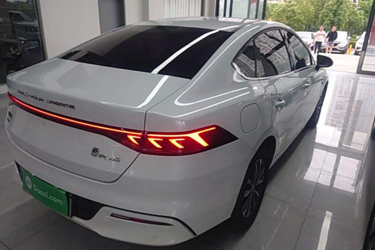 Used BYD Qin PLUS 2023 Champion Edition DM-i 55KM Leading Model Rear Right 45 Deg