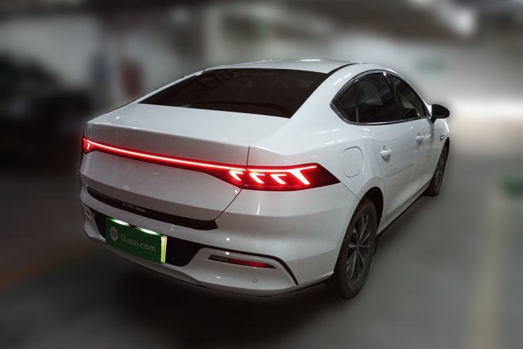 Used BYD Qin PLUS 2023 Champion Edition DM-i 55KM Leading Model Rear Right 45 Deg