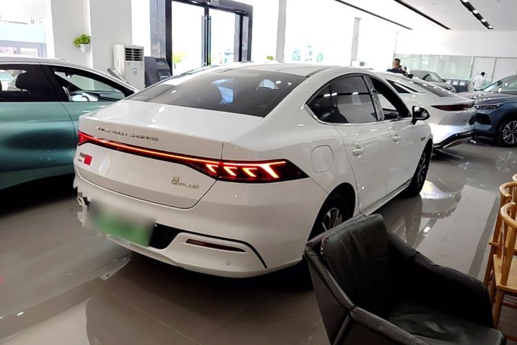 Used BYD Qin PLUS 2023 Champion Edition DM-i 55KM Leading Model Rear Right 45 Deg