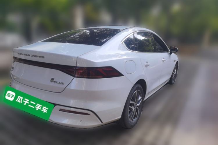 Used BYD Qin PLUS 2023 Champion Edition DM-i 55KM Superior Model Rear Right 45 Deg