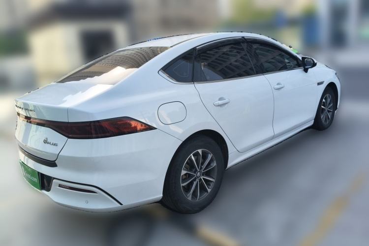 Used BYD Qin PLUS 2023 Champion Edition DM-i 55KM Leading Model Rear Right 45 Deg