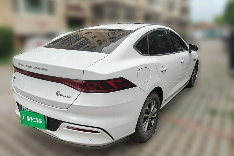 Used BYD Qin PLUS 2023 Champion Edition DM-i 55KM Leading Model Rear Right 45 Deg