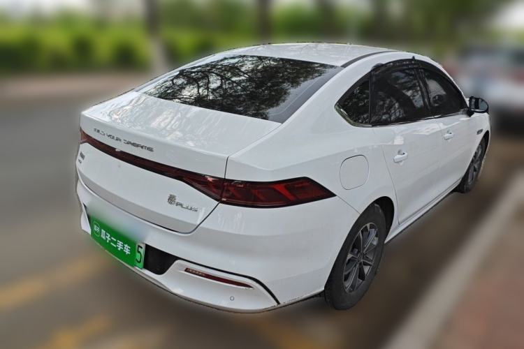 Used BYD Qin PLUS 2023 Champion Edition DM-i 55KM Leading Model Rear Right 45 Deg