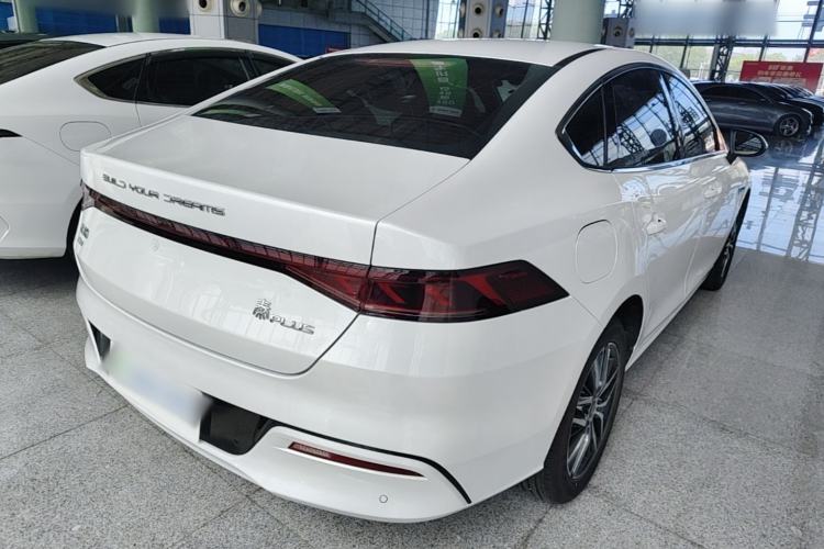 Used BYD Qin PLUS 2023 Champion Edition DM-i 120KM Beyond Model Rear Right 45 Deg