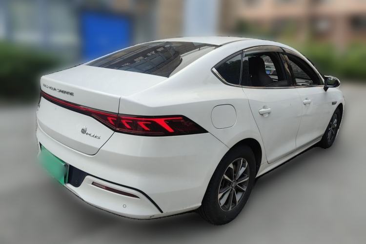 Used BYD Qin PLUS 2023 Champion Edition DM-i 55KM Leading Model Rear Right 45 Deg
