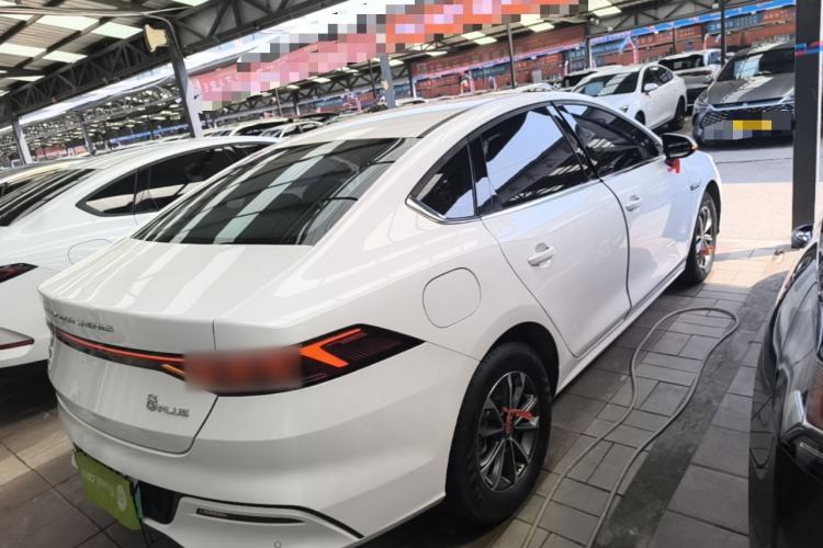 Used BYD Qin PLUS 2023 Champion Edition DM-i 55KM Leading Model Rear Right 45 Deg
