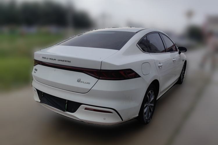 Used BYD Qin PLUS 2023 Champion Edition DM-i 55KM Leading Model Rear Right 45 Deg