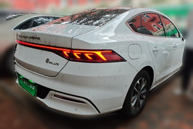 Used BYD Qin PLUS 2023 Champion Edition DM-i 55KM Leading Model Rear Right 45 Deg