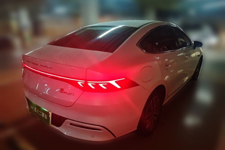 Used BYD Qin PLUS 2023 Champion Edition DM-i 55KM Superior Model Rear Right 45 Deg