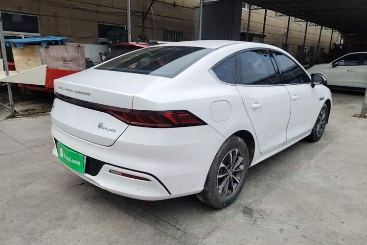 Used BYD Qin PLUS 2023 Champion Edition DM-i 55KM Leading Model Rear Right 45 Deg