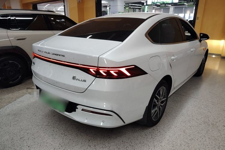 Used BYD Qin PLUS 2023 Champion Edition EV 510KM Leading Model Rear Right 45 Deg