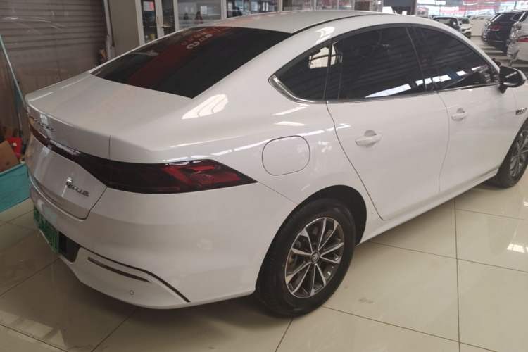 Used BYD Qin PLUS 2023 Champion Edition DM-i 55KM Leading Model Rear Right 45 Deg