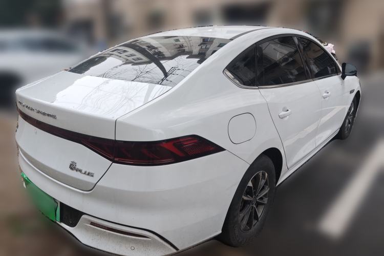 Used BYD Qin PLUS 2023 Champion Edition DM-i 55KM Leading Model Rear Right 45 Deg
