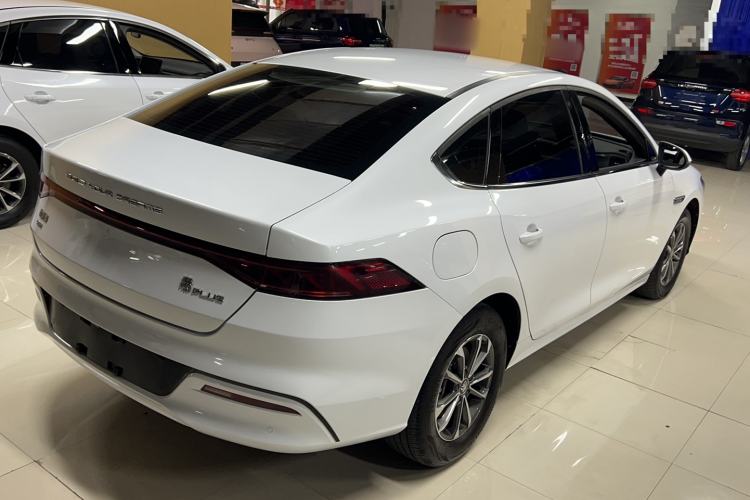 Used BYD Qin PLUS 2023 Champion Edition DM-i 55KM Leading Model Rear Right 45 Deg