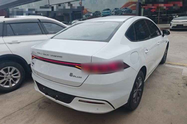 Used BYD Qin PLUS 2023 Champion Edition DM-i 55KM Leading Model Rear Right 45 Deg