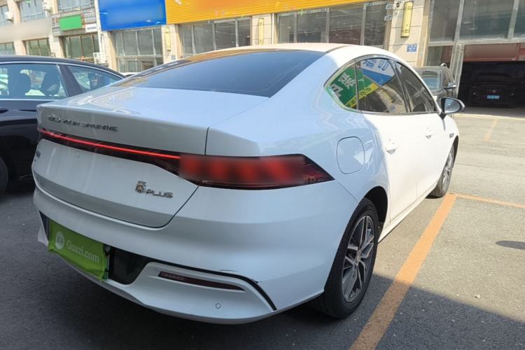 Used BYD Qin PLUS 2023 Champion Edition EV 420KM Superior Model Rear Right 45 Deg