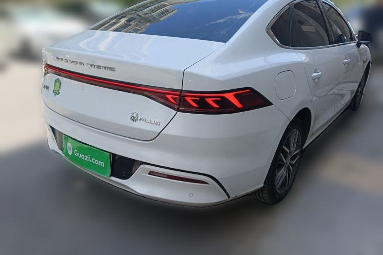 Used BYD Qin PLUS 2023 Champion Edition EV 510KM Leading Model Rear Right 45 Deg