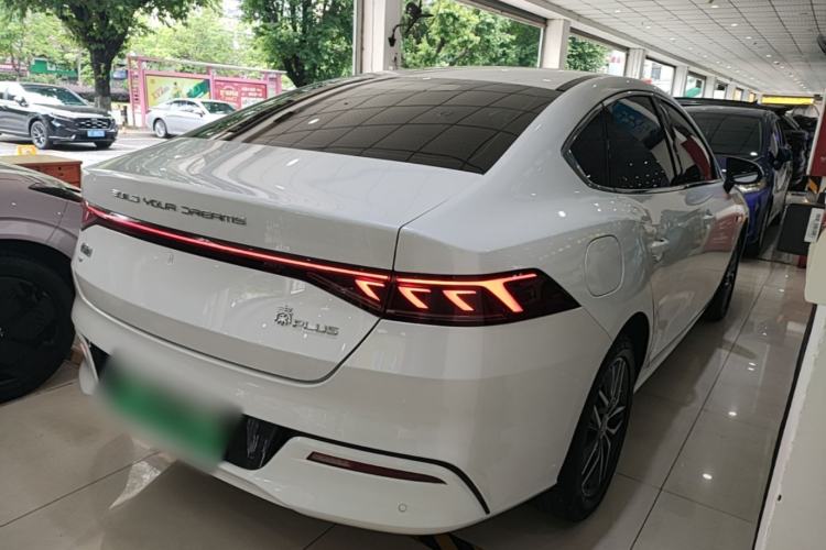 Used BYD Qin PLUS 2023 Champion Edition EV 510KM Leading Model Rear Right 45 Deg