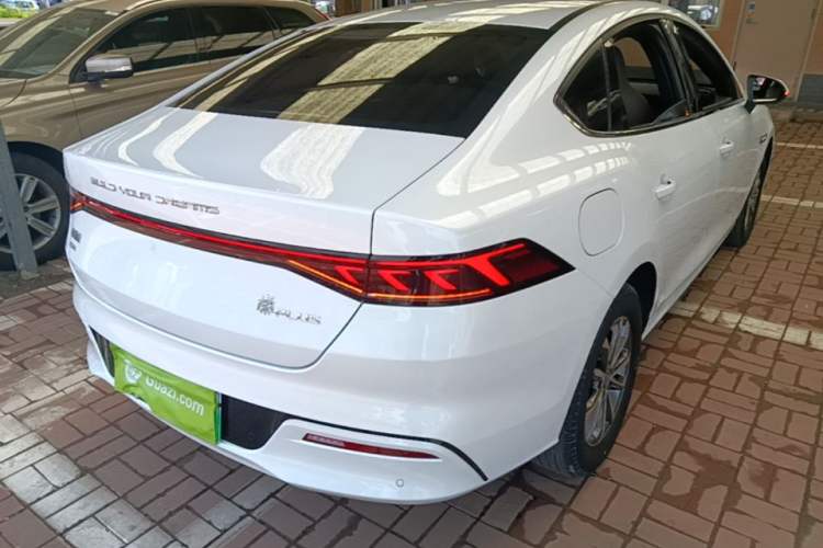 Used BYD Qin PLUS 2023 Champion Edition DM-i 55KM Leading Model Rear Right 45 Deg