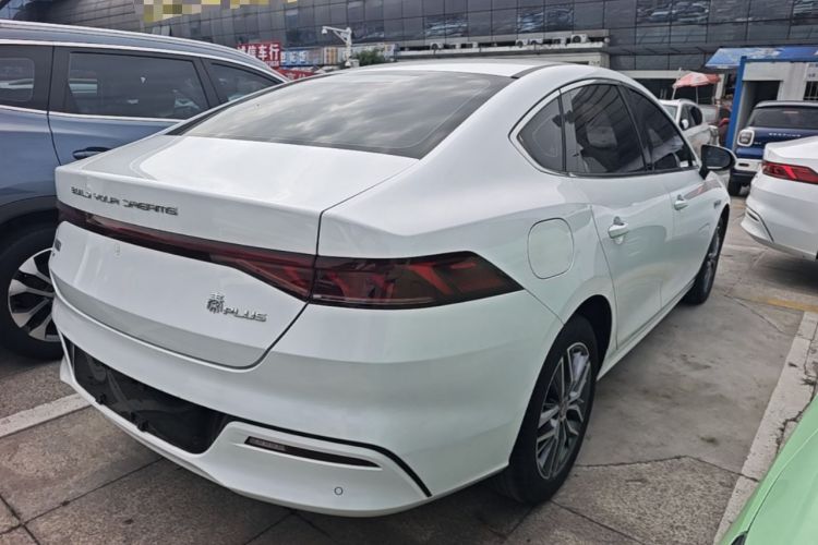 Used BYD Qin PLUS 2023 Champion Edition EV 420KM Leading Model Rear Right 45 Deg