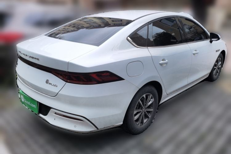 Used BYD Qin PLUS 2023 Champion Edition DM-i 55KM Leading Model Rear Right 45 Deg
