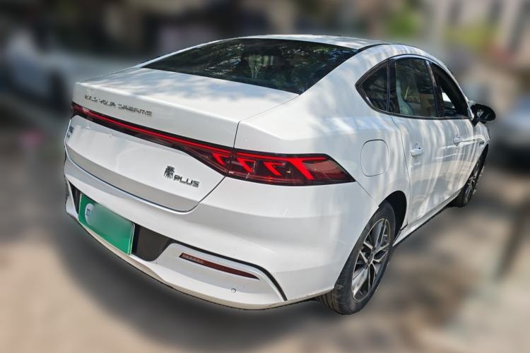 Used BYD Qin PLUS 2023 Champion Edition DM-i 120KM Beyond Model Rear Right 45 Deg