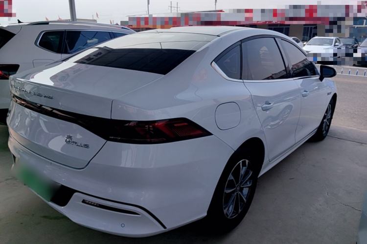 Used BYD Qin PLUS 2023 Champion Edition DM-i 55KM Leading Model Rear Right 45 Deg