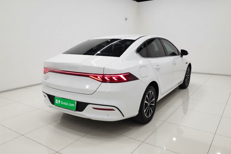 Used BYD Qin PLUS 2023 Champion Edition DM-i 55KM Leading Model Rear Right 45 Deg